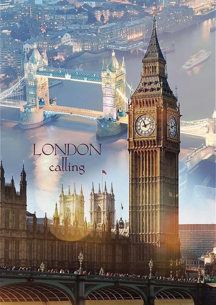 Trefl Dėlionė 1000 vnt. - Londonas