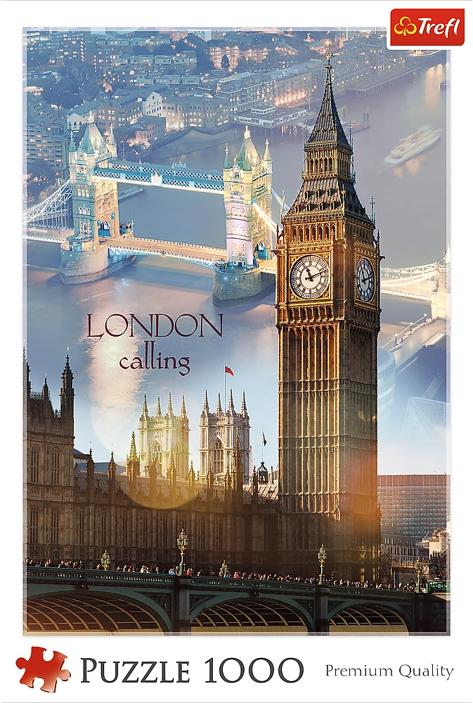 Trefl Dėlionė 1000 vnt. - Londonas