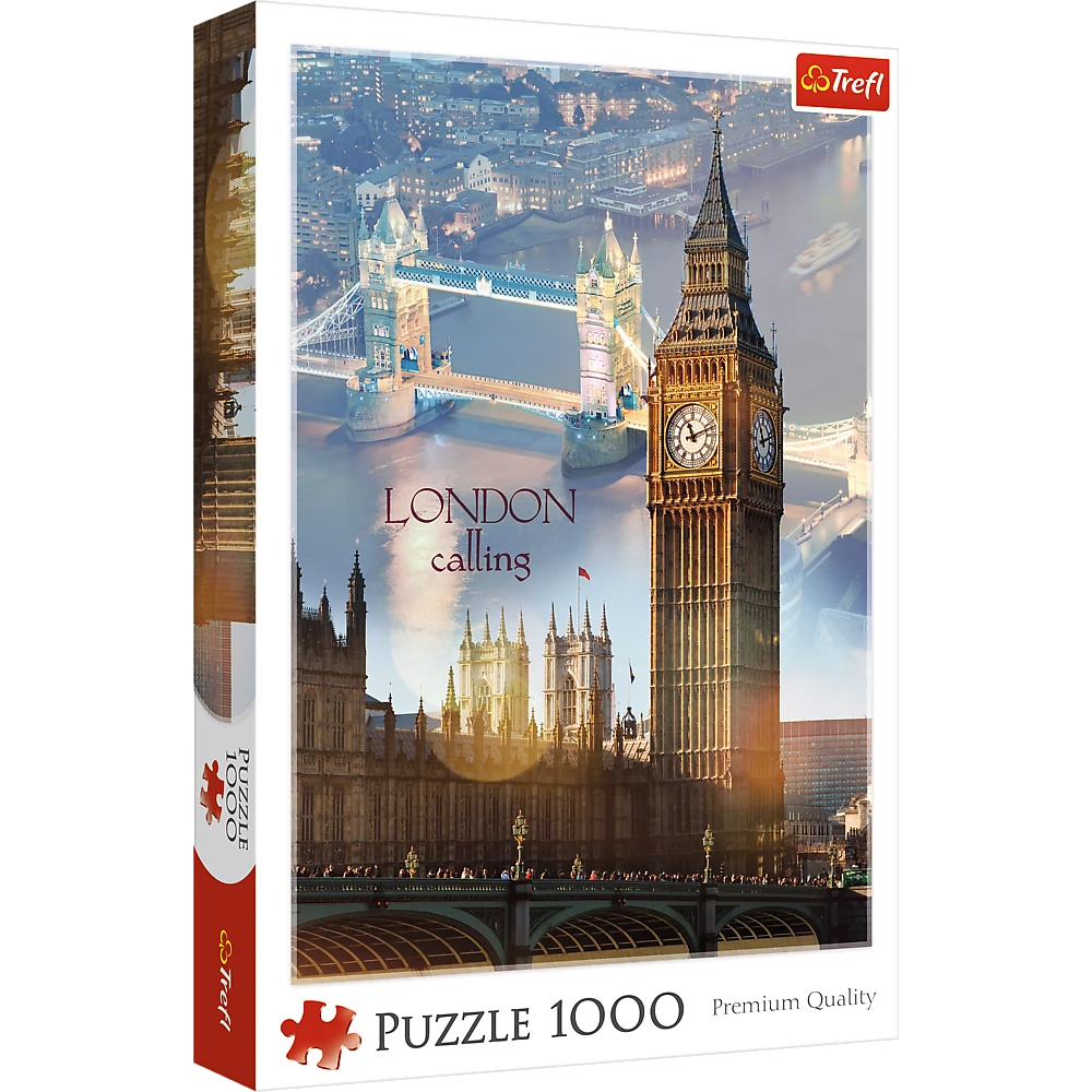 Trefl Dėlionė 1000 vnt. - Londonas aprašymas - Prekės nuotrauka