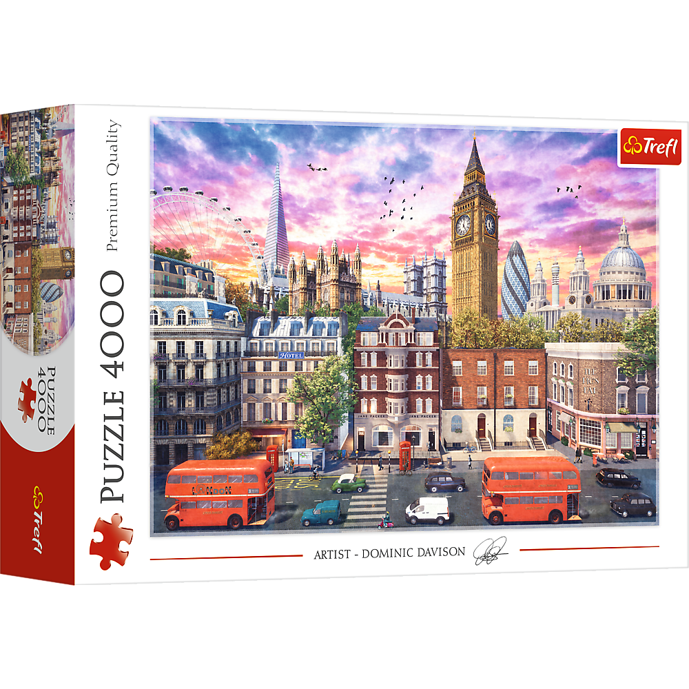 TREFL Dėlionė „Londonas“, 4000 det.