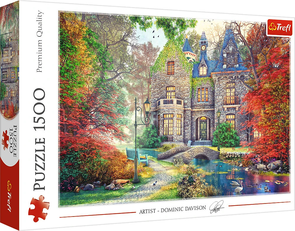 Trefl Dėlionė 1500 vnt. - Rudens dvaras