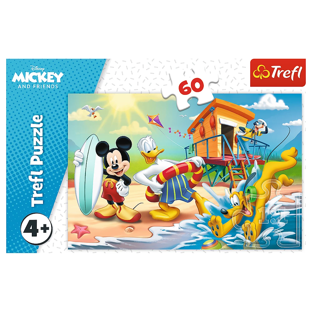 Trefl Dėlionė 60 vnt. - Peliukas Mikis (Mickey Mouse)