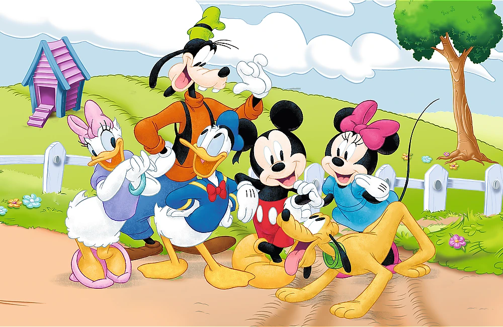 TREFL DISNEY dėlionė „Peliukas Mikis“ 54 det.