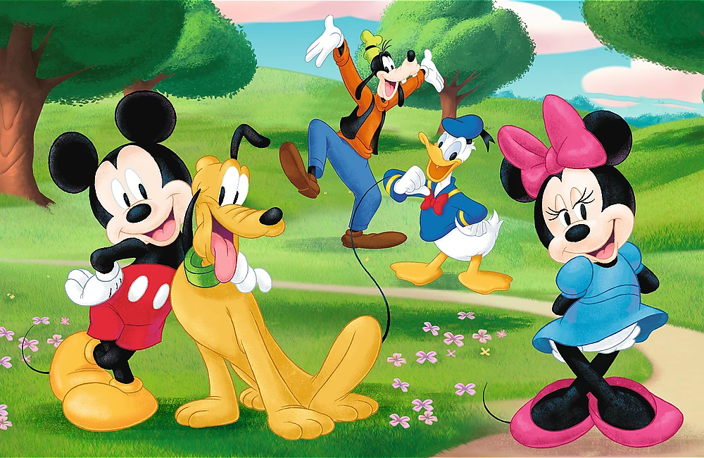 TREFL DISNEY dėlionė „Peliukas Mikis“ 54 det.