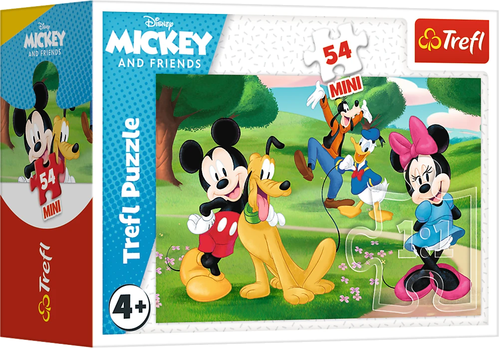 TREFL DISNEY dėlionė „Peliukas Mikis“ 54 det.
