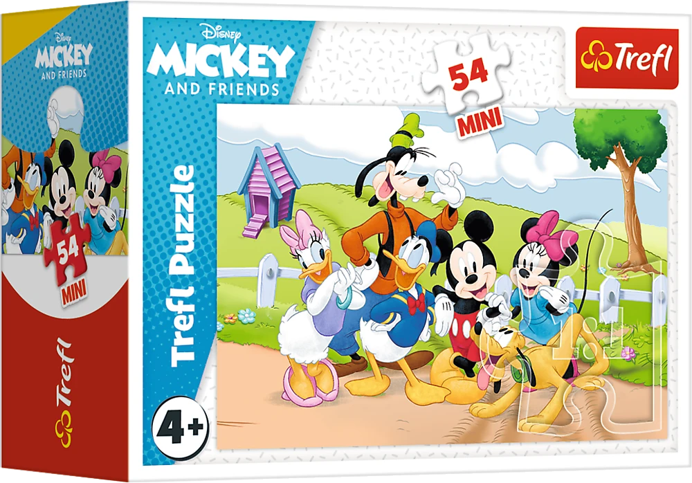 TREFL DISNEY dėlionė „Peliukas Mikis“ 54 det.