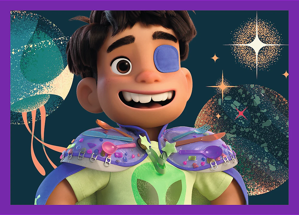Dėlionė TREFL DISNEY ELIO 4 dėlionių rinkinys