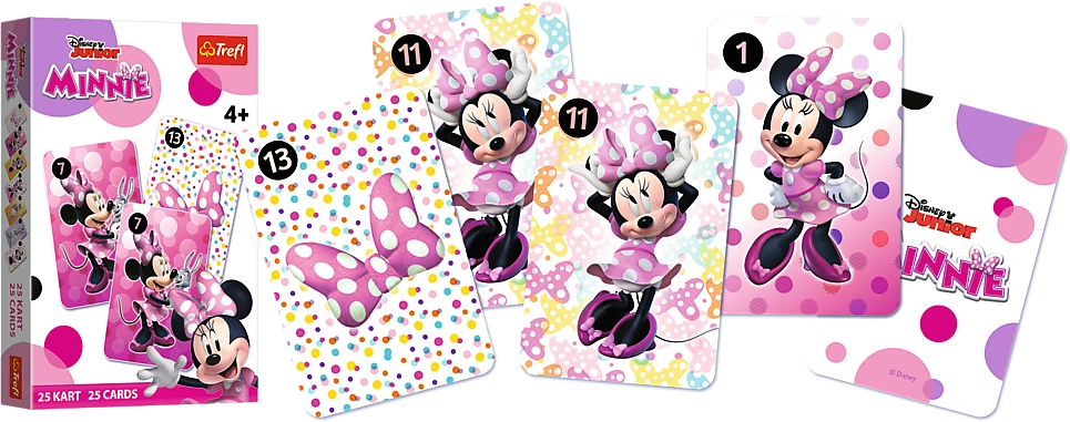 DISNEY TREFL Kortų žaidimas „Minnie-Pelytė“