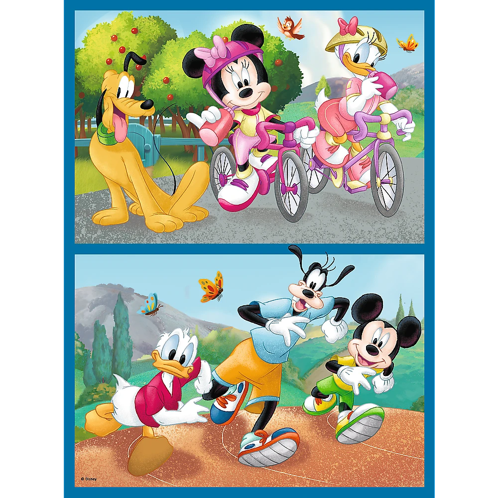 TREFL DISNEY „Peliukas Mikis" 30+ 48+ 24 memo kortelės dėlionė-žaidimas