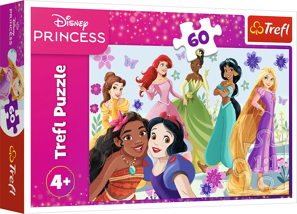 Trefl Dėlionė 60 vnt. - Disney Princesės