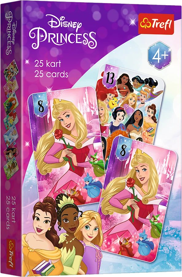 Disney Princess TREFL Kortų žaidimas „Princesės“