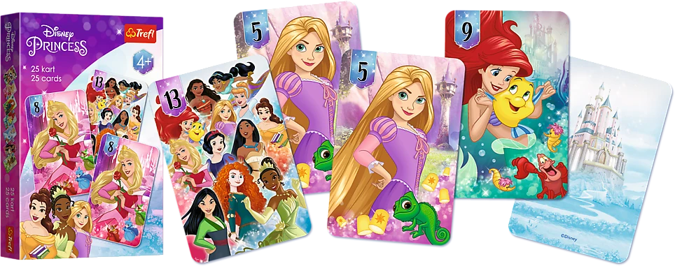 Disney Princess TREFL Kortų žaidimas „Princesės“