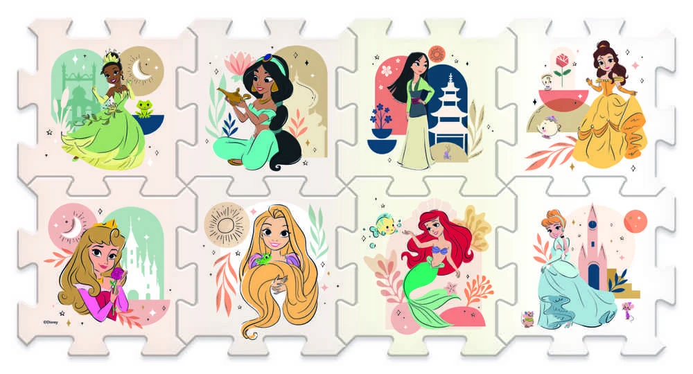 TREFL DISNEY PRINCESS Minkšta dėlionė