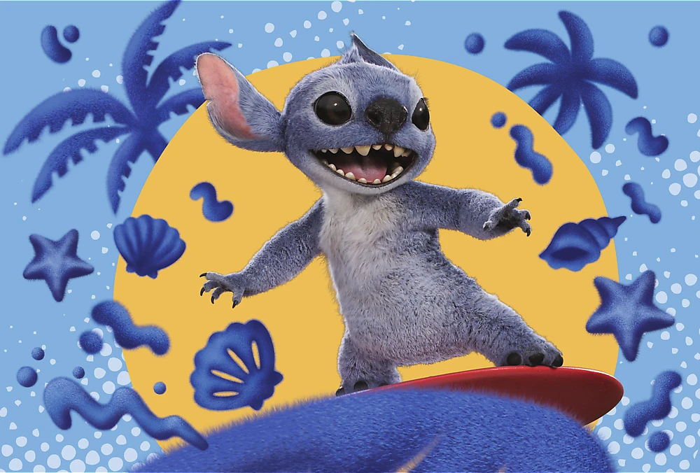 TREFL DISNEY STITCH Dėlionė „Diena su Stiču“, 60 det.