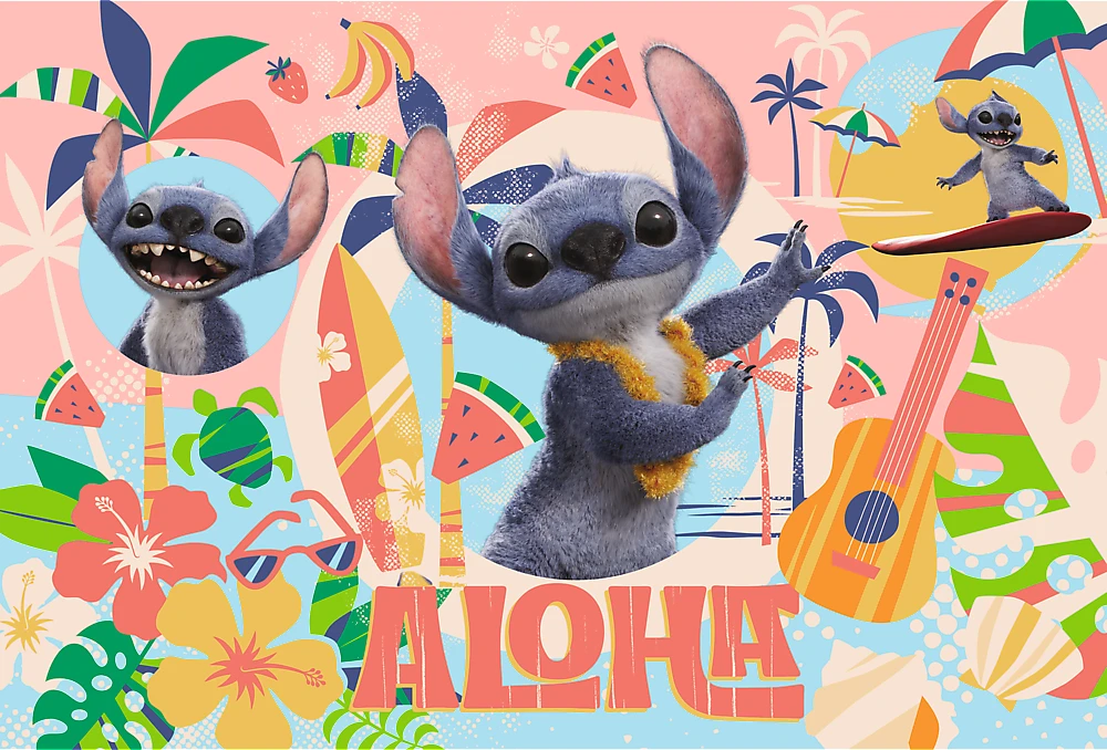 TREFL DISNEY STITCH Dėlionė „Stičas ir draugai“, 100 det.