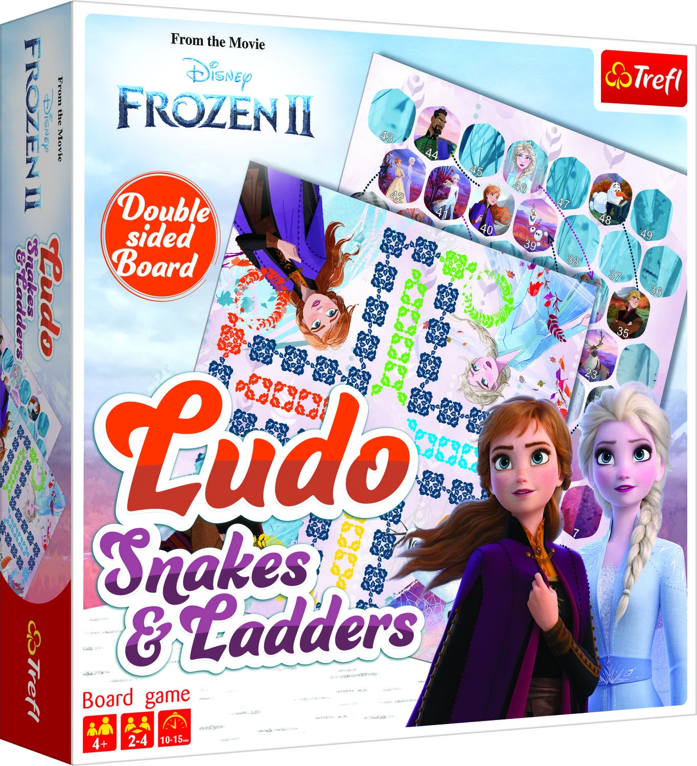TREFL FROZEN Žaidimas „Gyvatės ir kopėčios: Ledo šalis 2“