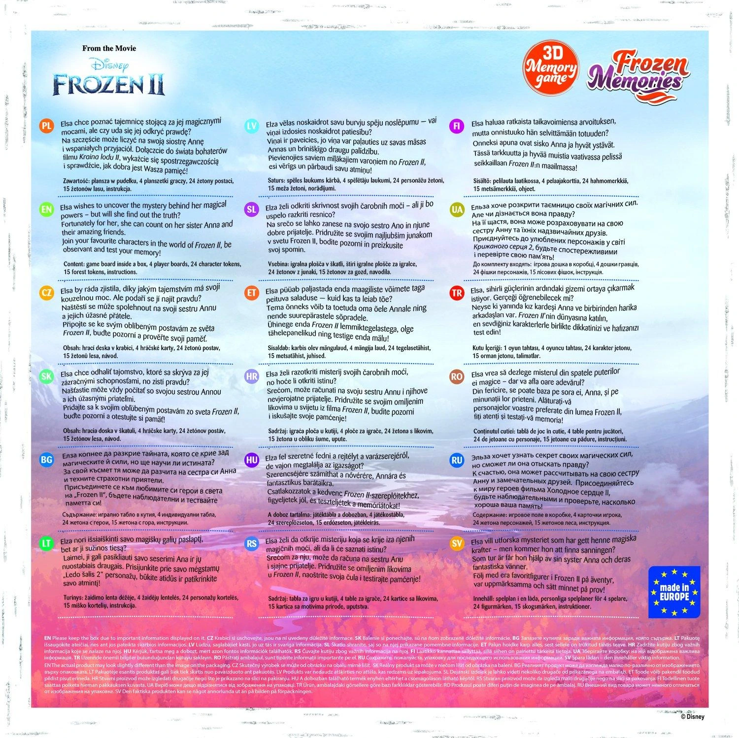 TREFL FROZEN Žaidimas „Ledo šalis 2“