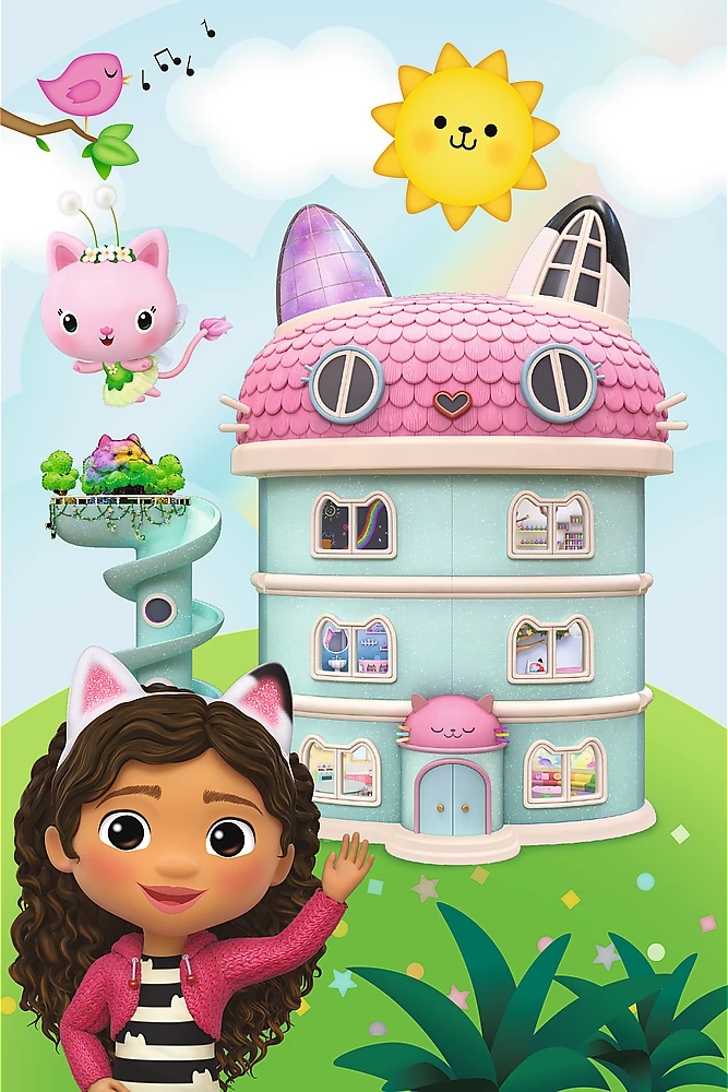 Gabby's Dollhouse GABBY´S DOLLHOUSE TREFL mini dėlionė, 54 det.