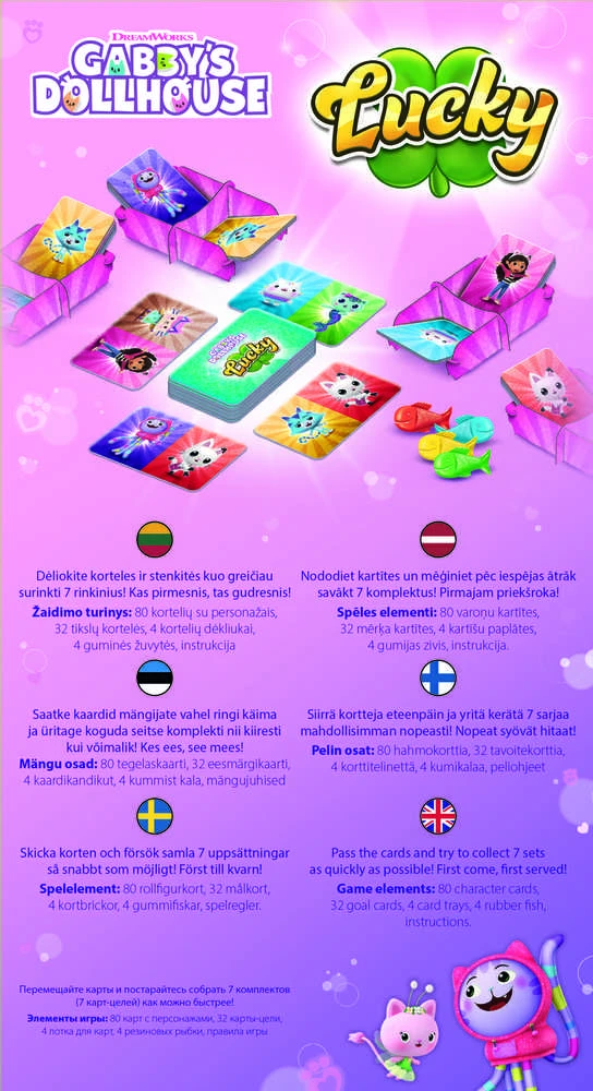 TREFL GABBY´S LĖLIŲ NAMAS Žaidimas „Lucky: Gabby’s Dollhouse“,