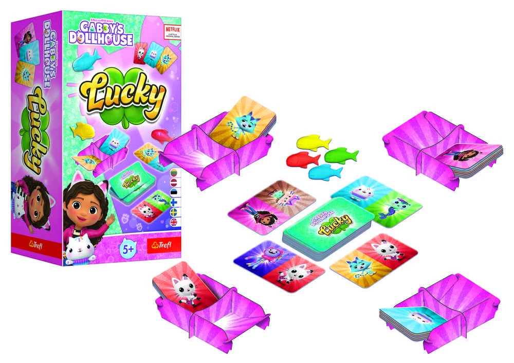 TREFL GABBY´S LĖLIŲ NAMAS Žaidimas „Lucky: Gabby’s Dollhouse“,