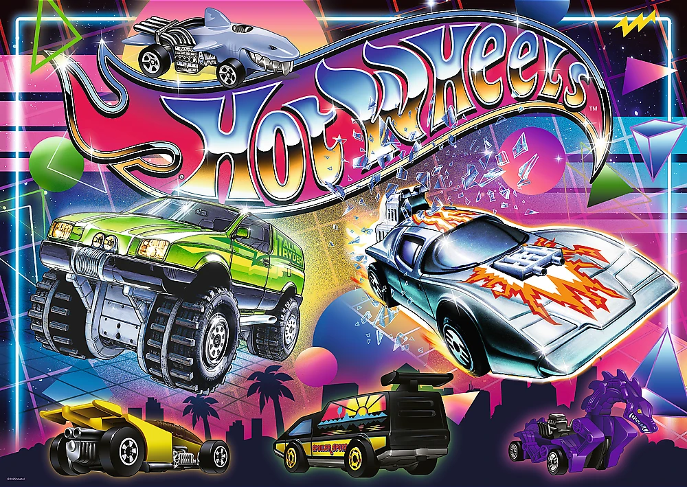 TREFL HOT WHEELS Dėlionė 500 det.