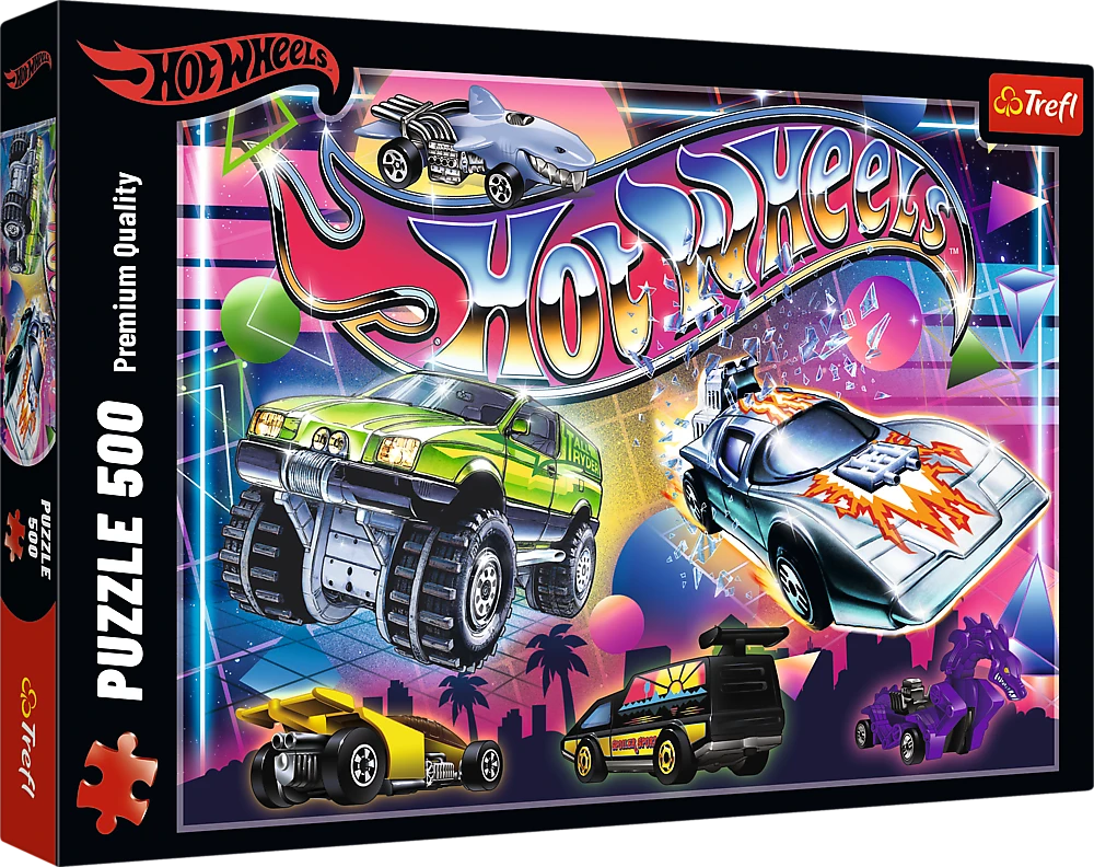 TREFL HOT WHEELS Dėlionė 500 det.