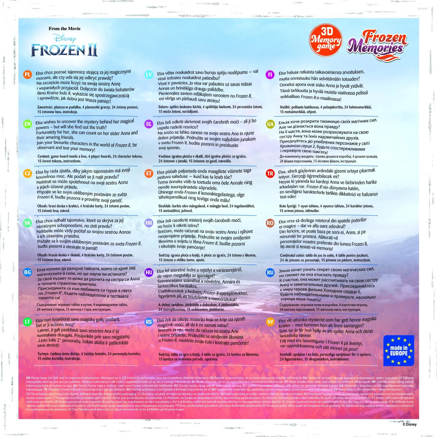 TREFL FROZEN Žaidimas „Ledo šalis 2“