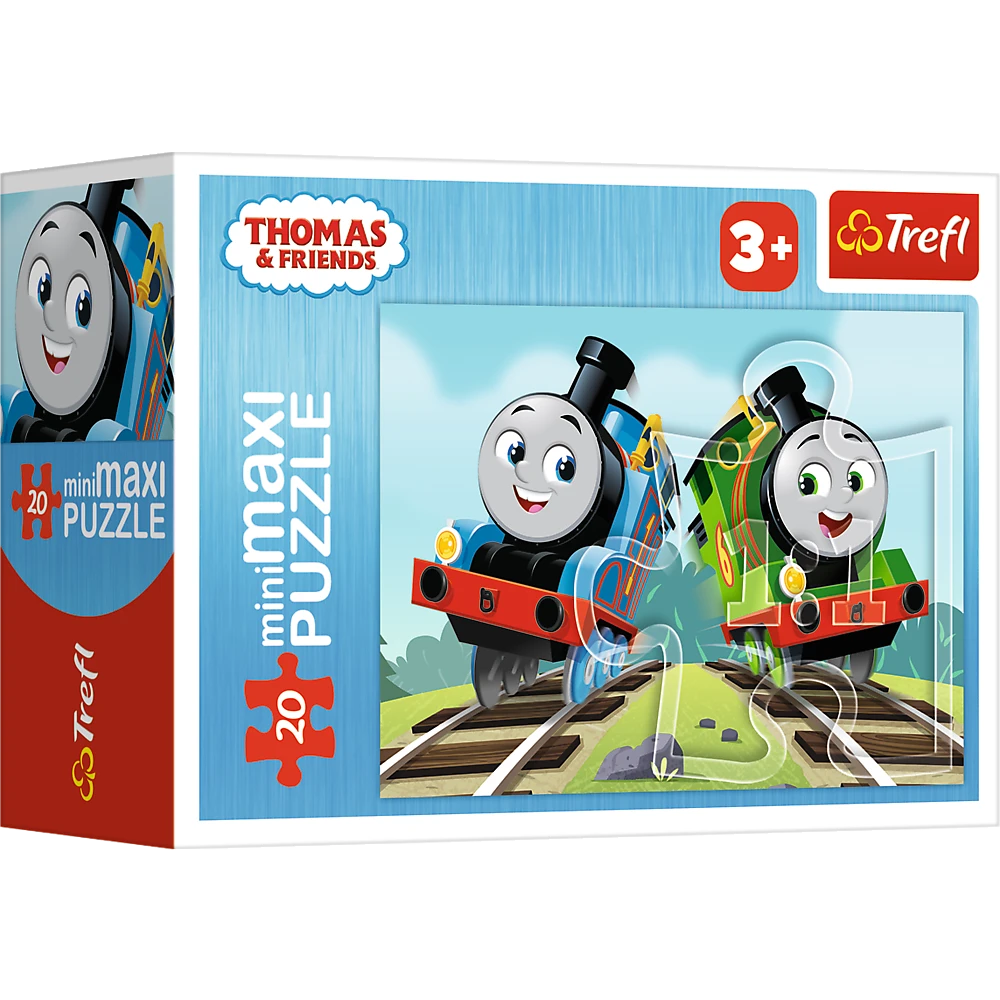 Trefl dėlionė 20x4 vnt. - Traukinukas Tomas