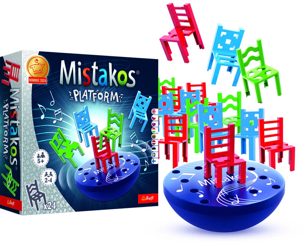 Stalo žaidimas TREFL Mistakos Platforma