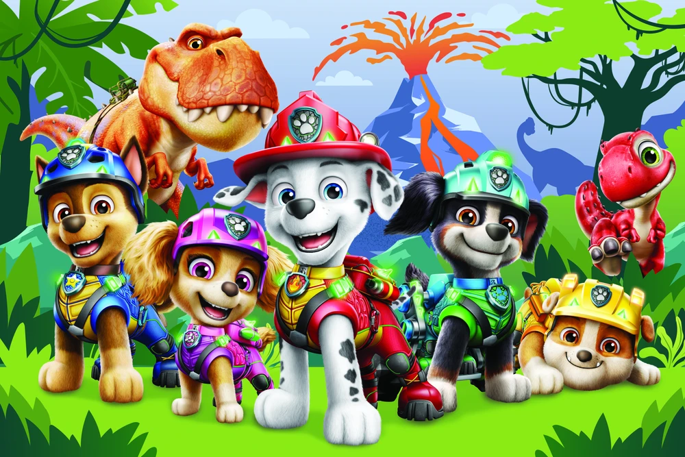 TREFL PAW PATROL 15 det. dėlionė „Šuniukai-patruliai“, 24 det.