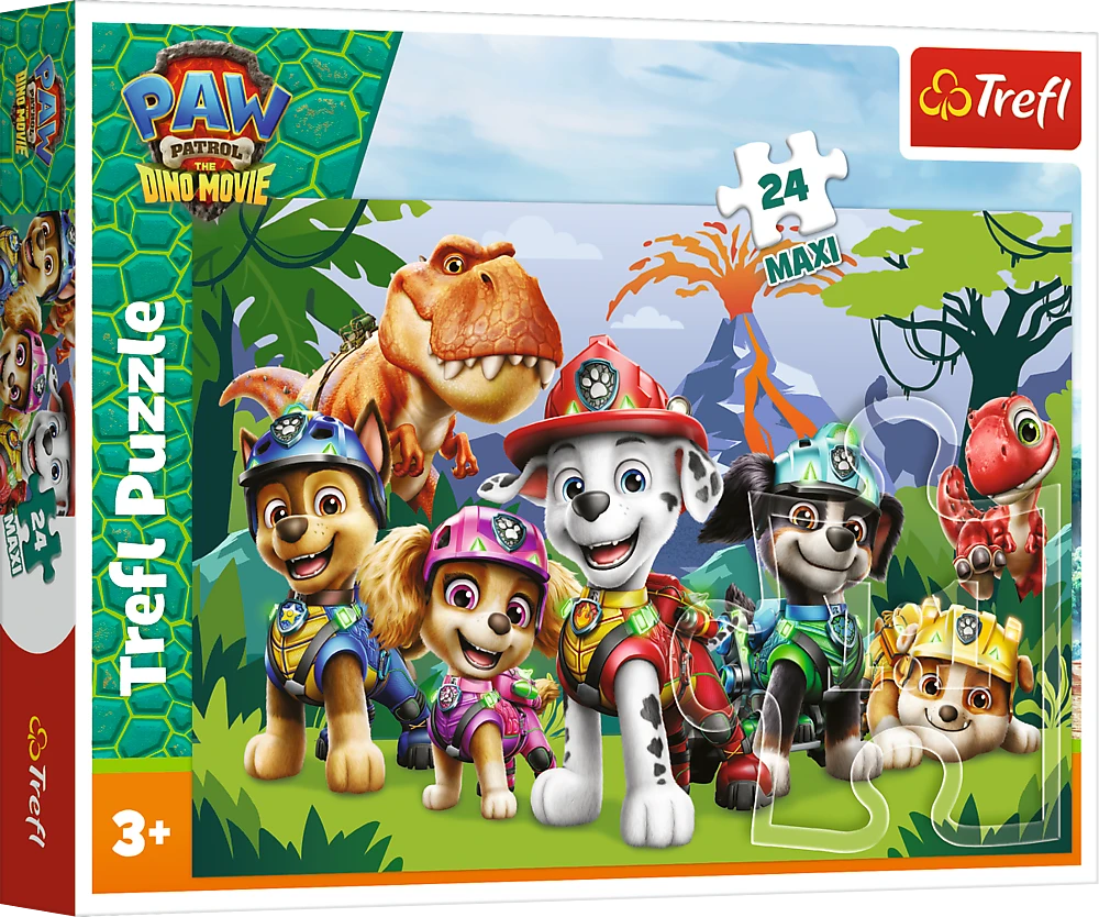 TREFL PAW PATROL 15 det. dėlionė „Šuniukai-patruliai“, 24 det.