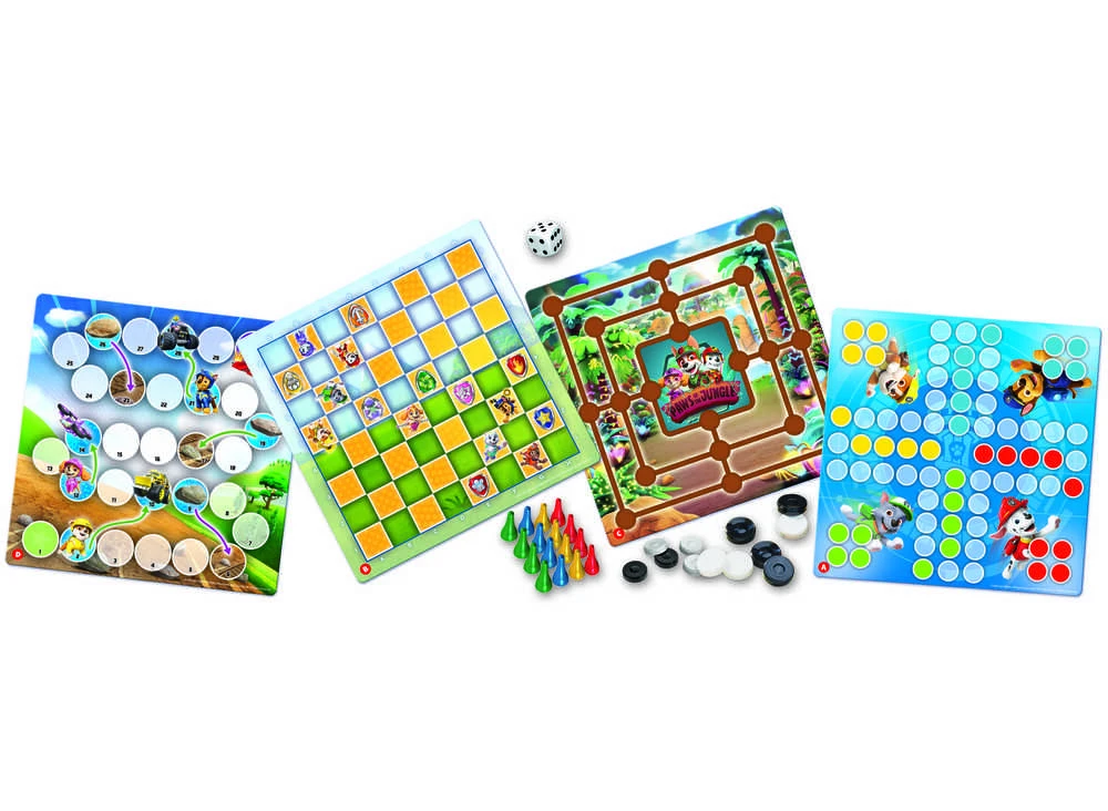 TREFL PAW PATROL 15 in 1 žaidimas „Šuniukai-patruliai“
