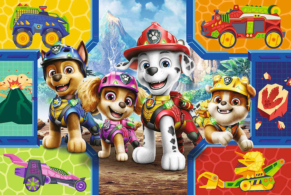 TREFL PAW PATROL dėlionė „Šuniukai-patruliai“, 100 det.