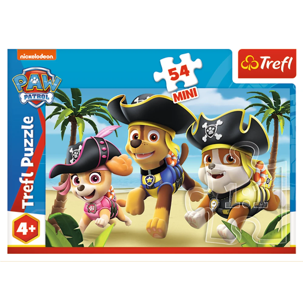 Trefl Dėlionė 54 vnt. - Šuniukai patruliai
