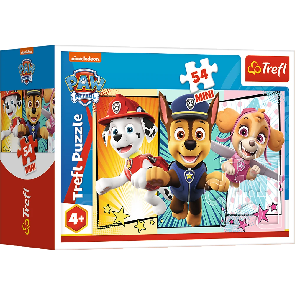 Trefl Dėlionė 54 vnt. - Šuniukai patruliai