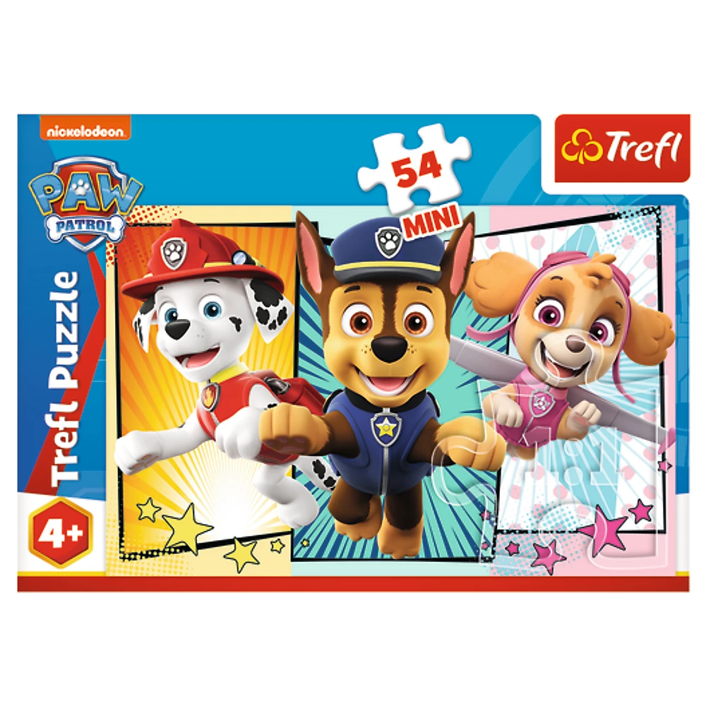 Trefl Dėlionė 54 vnt. - Šuniukai patruliai