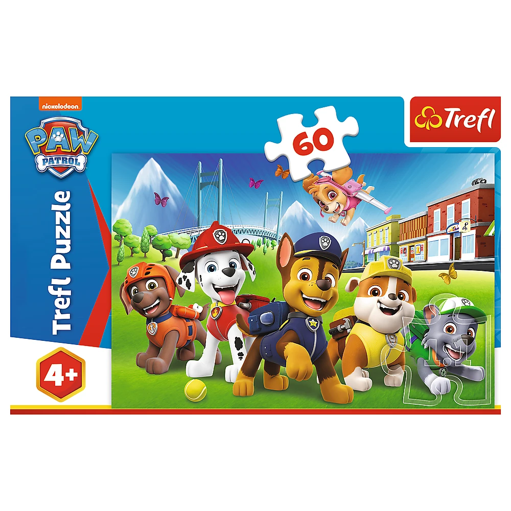 Trefl Dėlionė 60 vnt. - Šunyčiai patruliai (PAW Patrol)