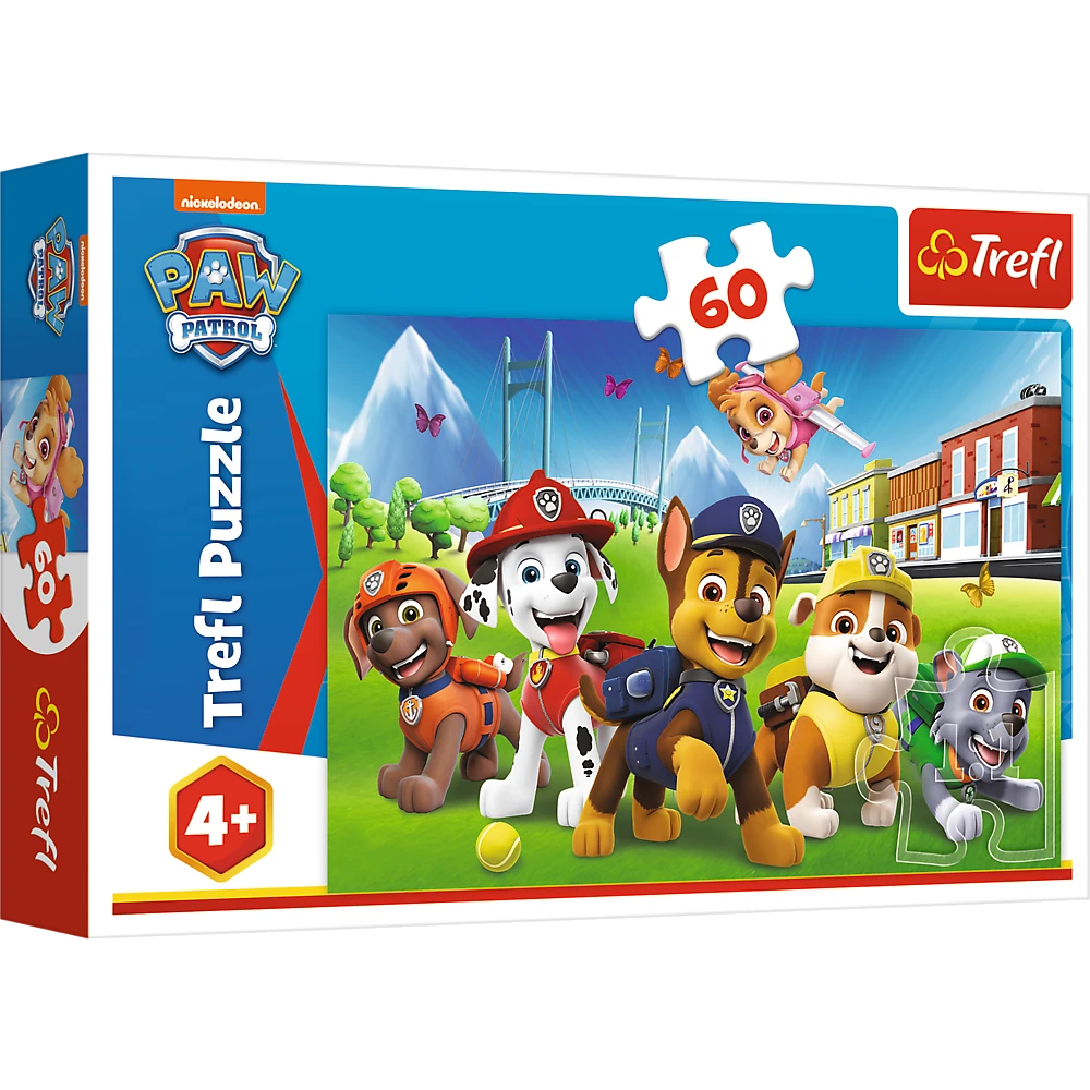 Trefl Dėlionė 60 vnt. - Šunyčiai patruliai (PAW Patrol)