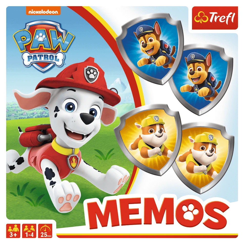 TREFL PAW PATROL Žaidimas Memo "Šuniukai-patruliai“