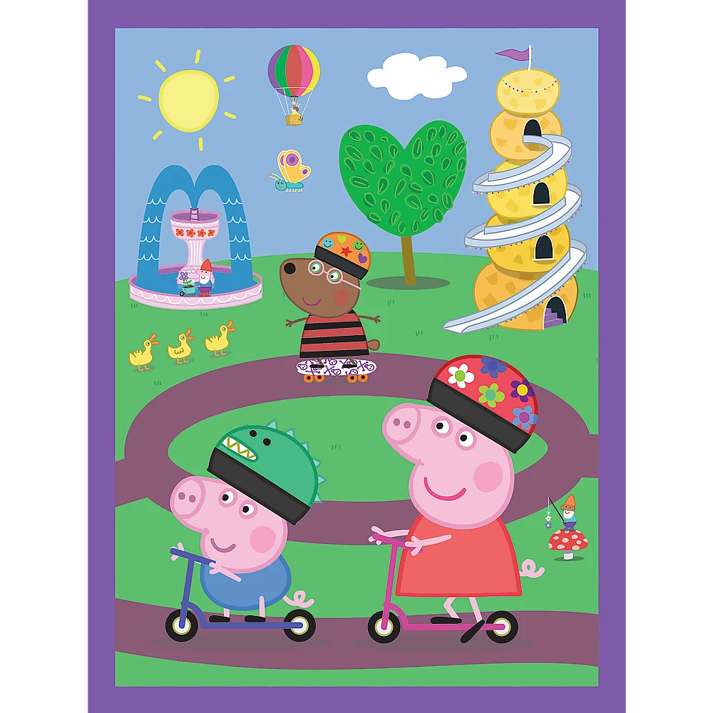 TREFL PEPPA PIG 30+ 48+ 24 memo kortelės, dėlionė-žaidimas „Pepa“