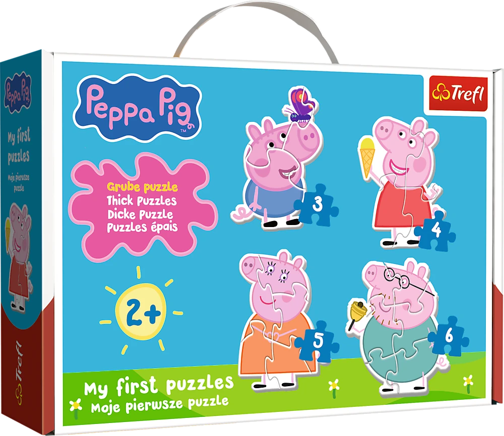 Trefl Dėlionė 18 vnt. - Peppa Pig