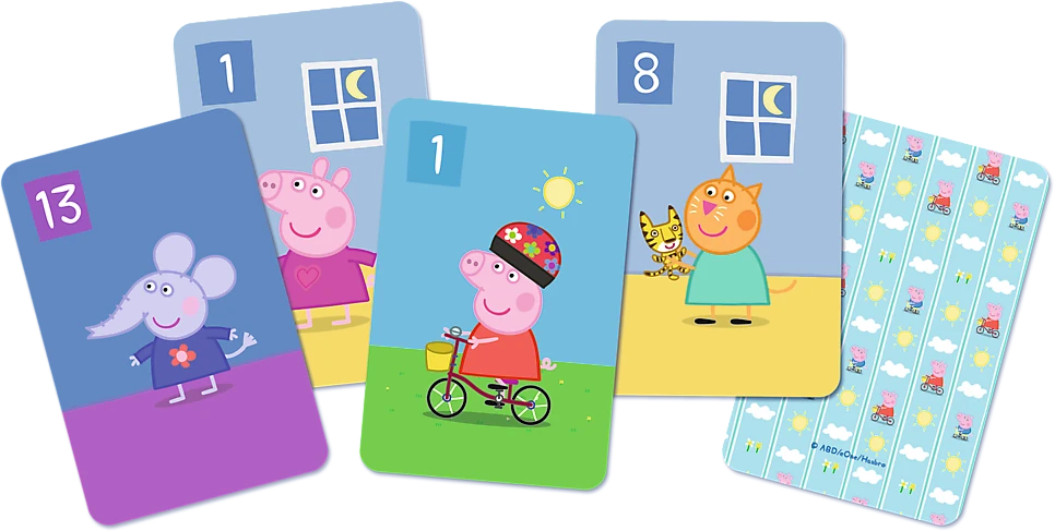 Peppa Pig TREFL Kortų žaidimas „Kiaulytė Pepa“