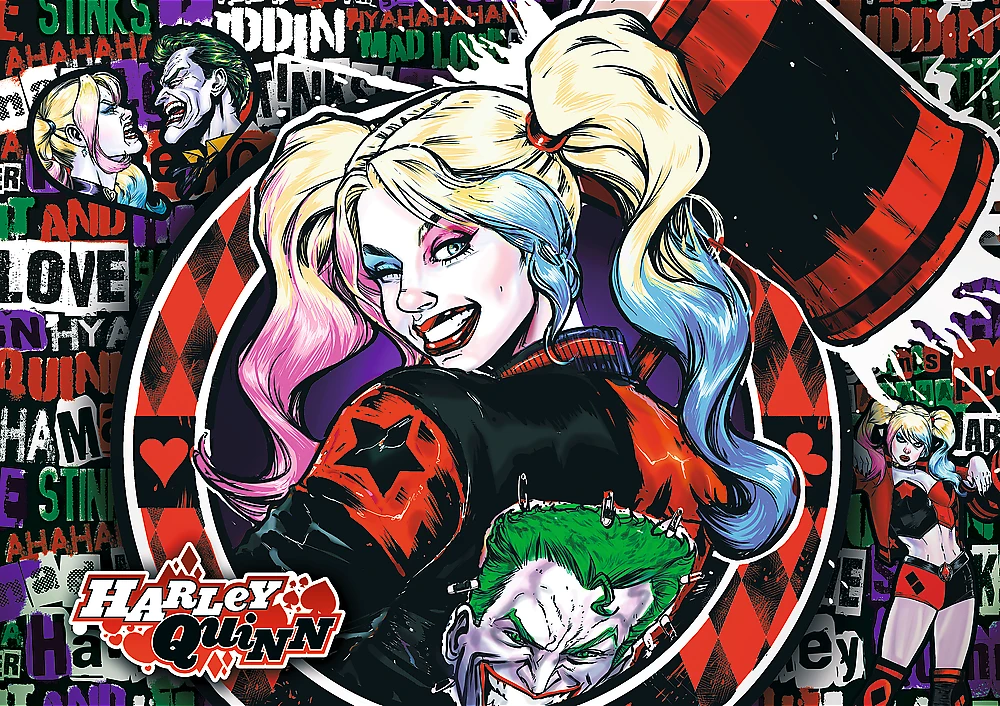 Trefl Dėlionė 1000 vnt. - „Harley Quinn“