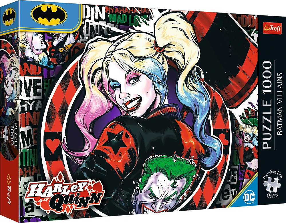 Trefl Dėlionė 1000 vnt. - „Harley Quinn“ aprašymas - Prekės nuotrauka