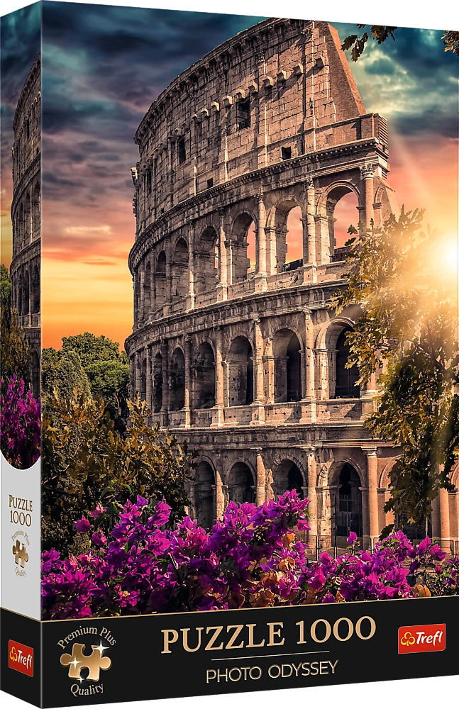 Trefl Dėlionė 1000 vnt. - Koliziejus, Roma