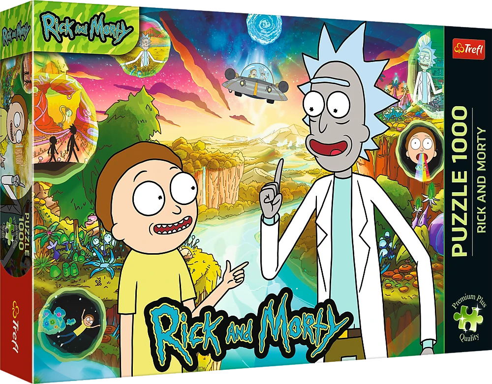 Trefl Dėlionė 1000 vnt. - „Rick and Morty“