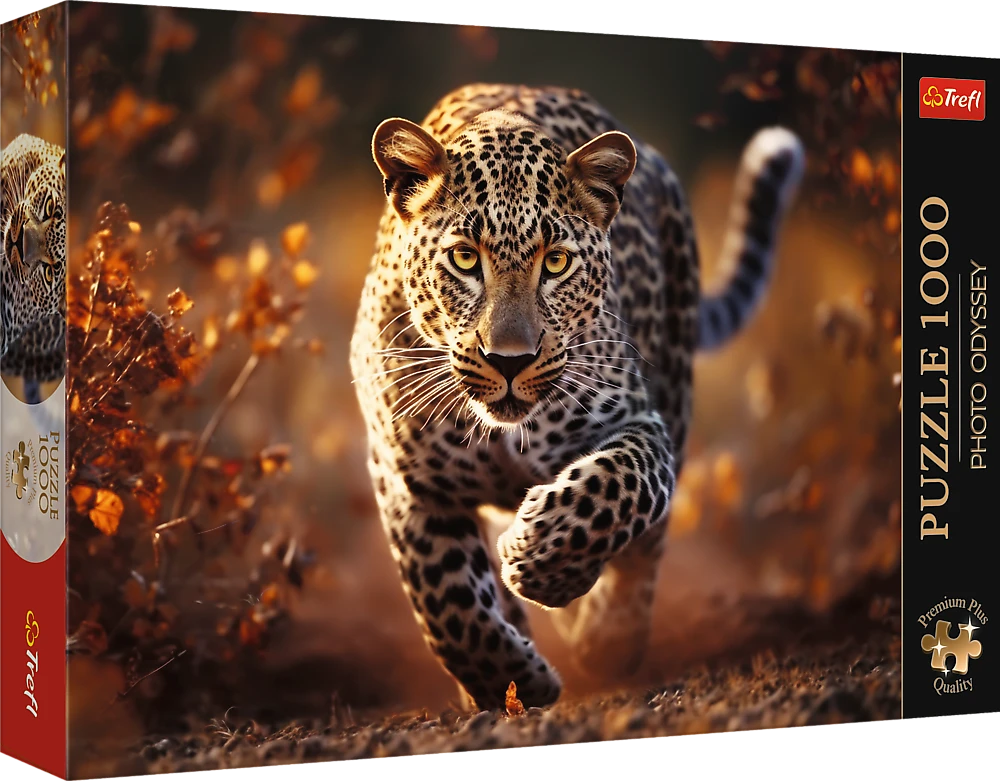 Trefl Dėlionė 1000 vnt. - Leopardas