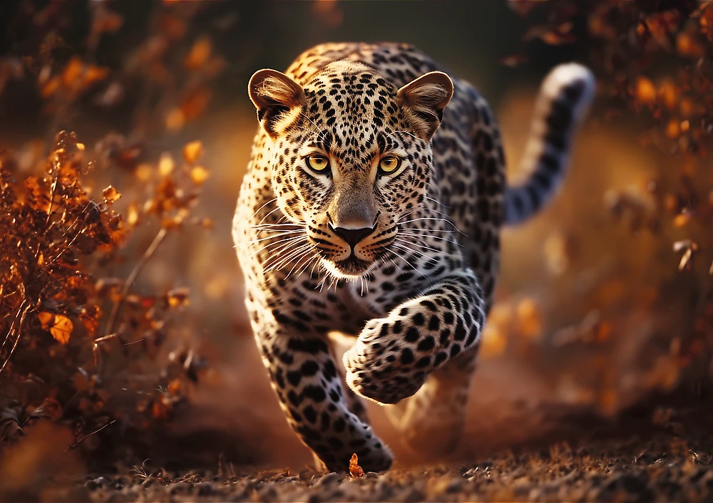 Trefl Dėlionė 1000 vnt. - Leopardas