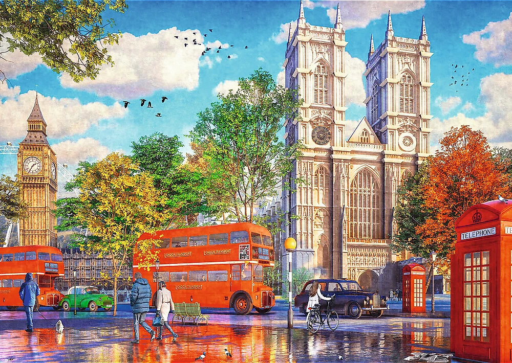 Trefl Dėlionė 1000 vnt. - Londonas