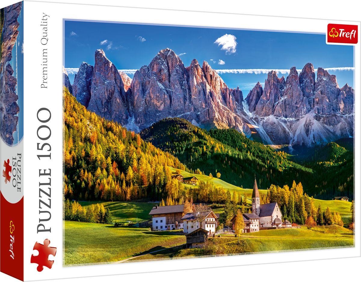 Trefl Dėlionė 1500 vnt. - Dolomitinės Alpės aprašymas - Prekės nuotrauka